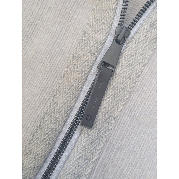 ARPIN 1817 France Sweater Full-Zip Jacket Extra Fine Wool Sz T36 -SM Cream Knit - Picture 7 of 16